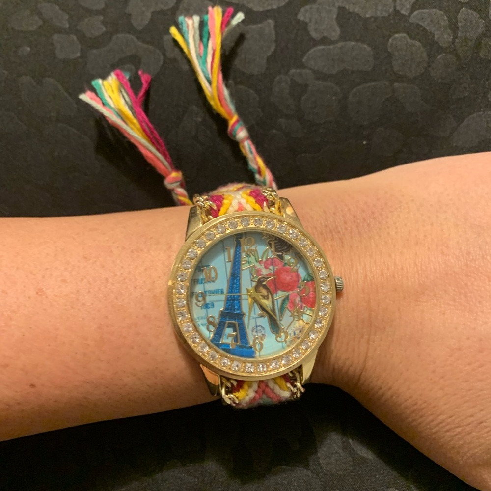 Gold Stainless Steel Women’s Watch
